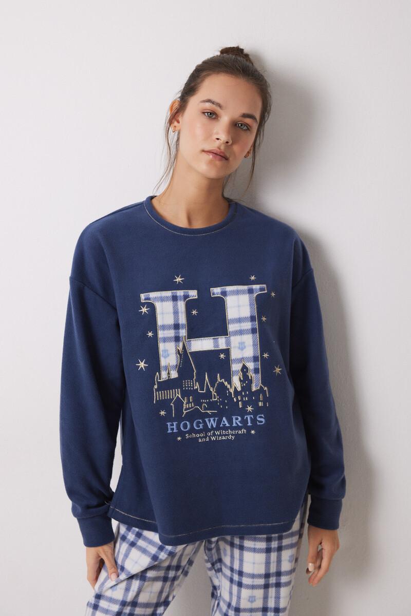 women'secret Pijama polar cuadros Harry Potter Rebajas top