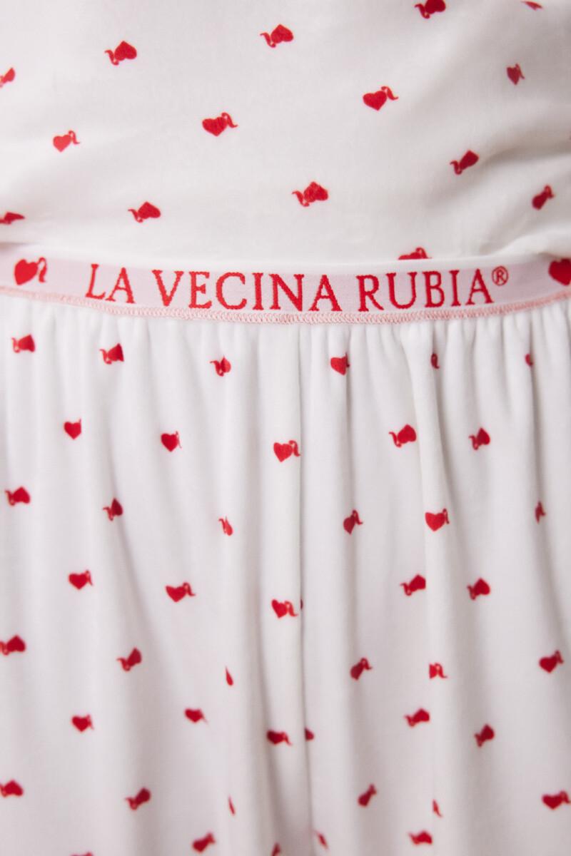 women'secret Pijama corazones La Vecina Rubia Oferta especial