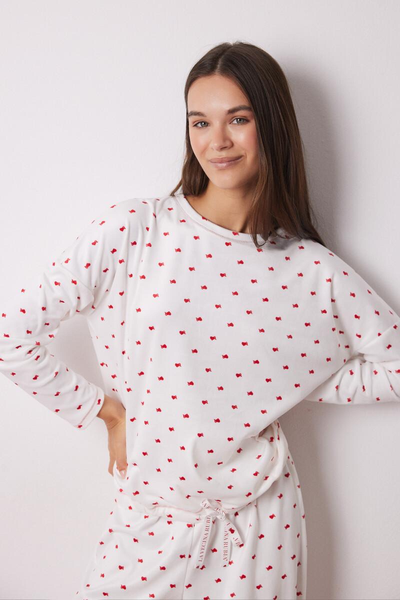 women'secret Pijama corazones La Vecina Rubia Oferta especial