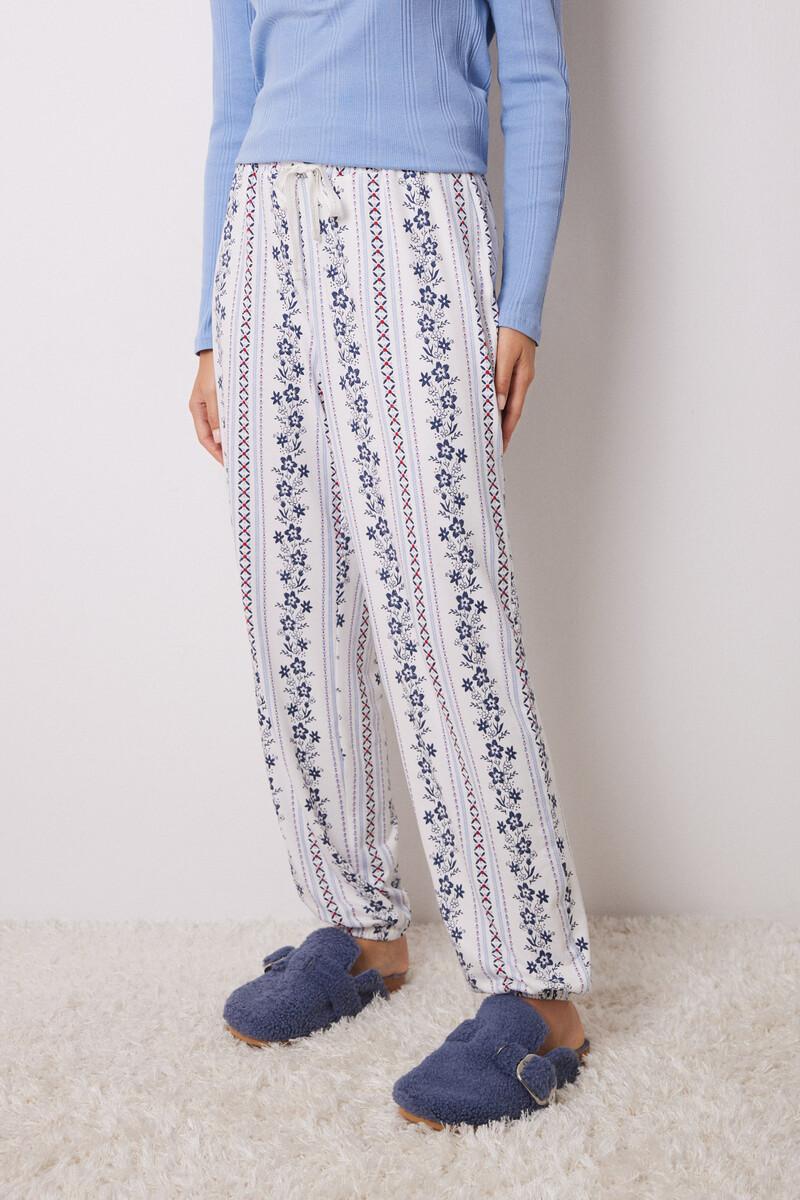 women'secret Pantalón pijama rayas flores COMPRAR AHORA