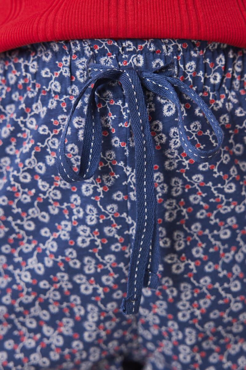 women'secret Pantalón pijama algodón flores skinny Promoción por tiempo limitado