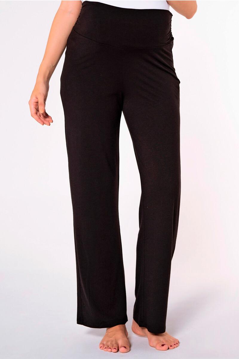 women'secret Pantalón premamá ancho de punto básico Ofertas especiales