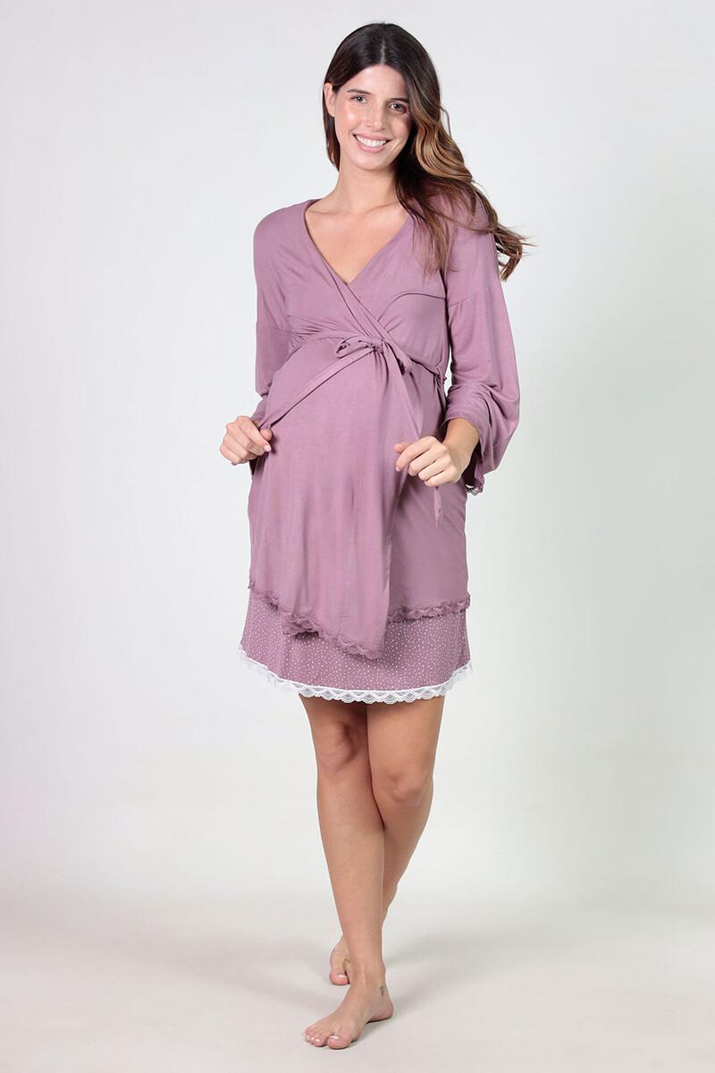 women'secret Bata premama con detalles de blonda