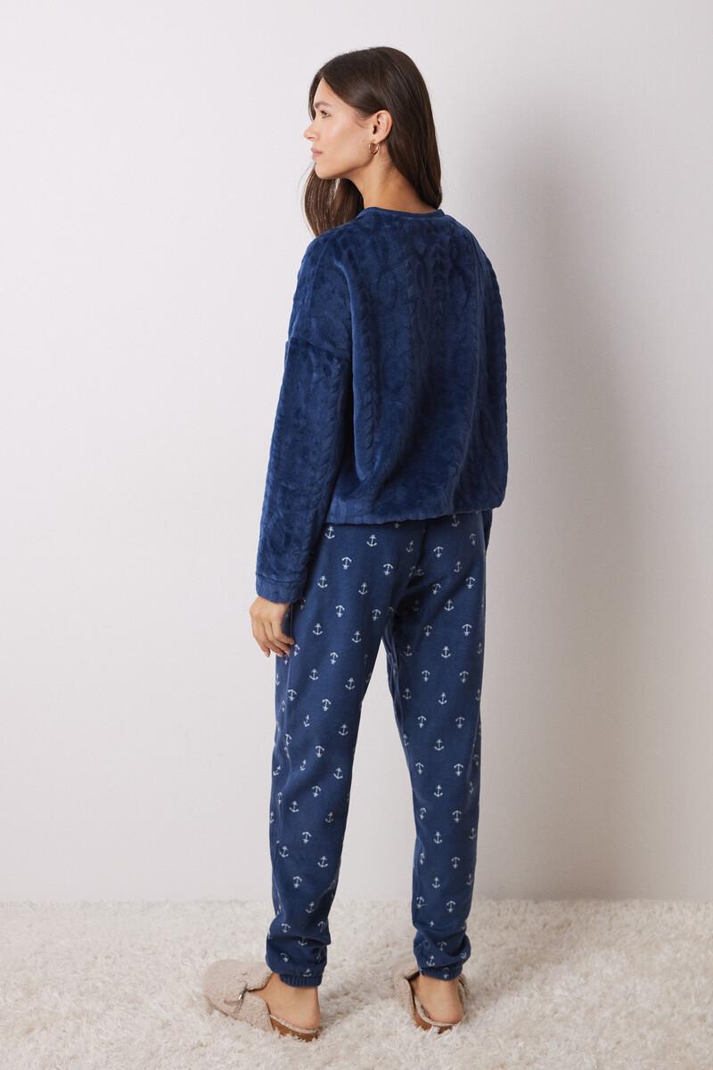 women'secret Pijama largo pelo y polar suave Tienda