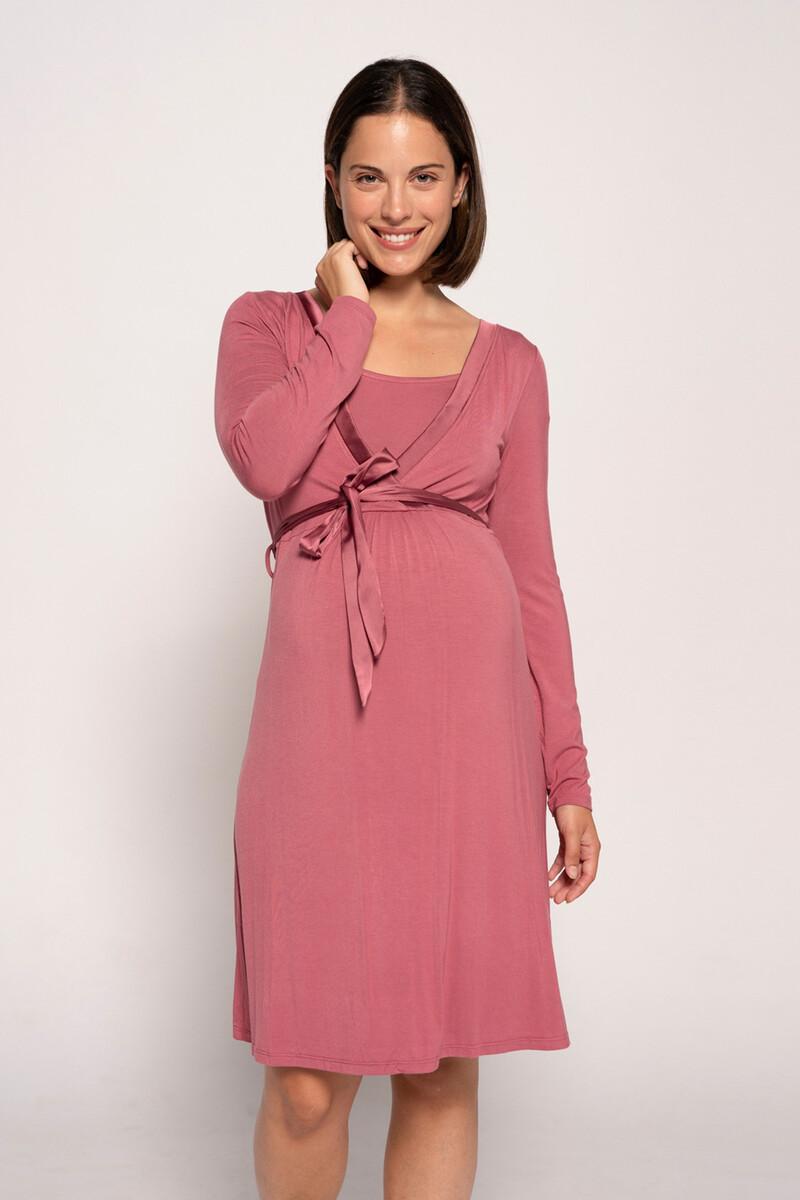 women'secret Camisón de lactancia con cinta satén