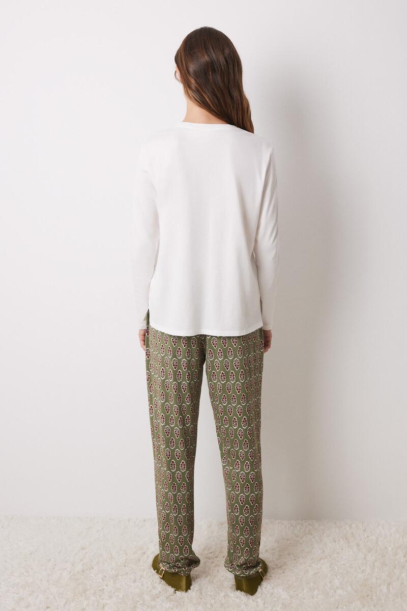 women'secret Pantalón pijama flores súper soft Tienda de fábrica