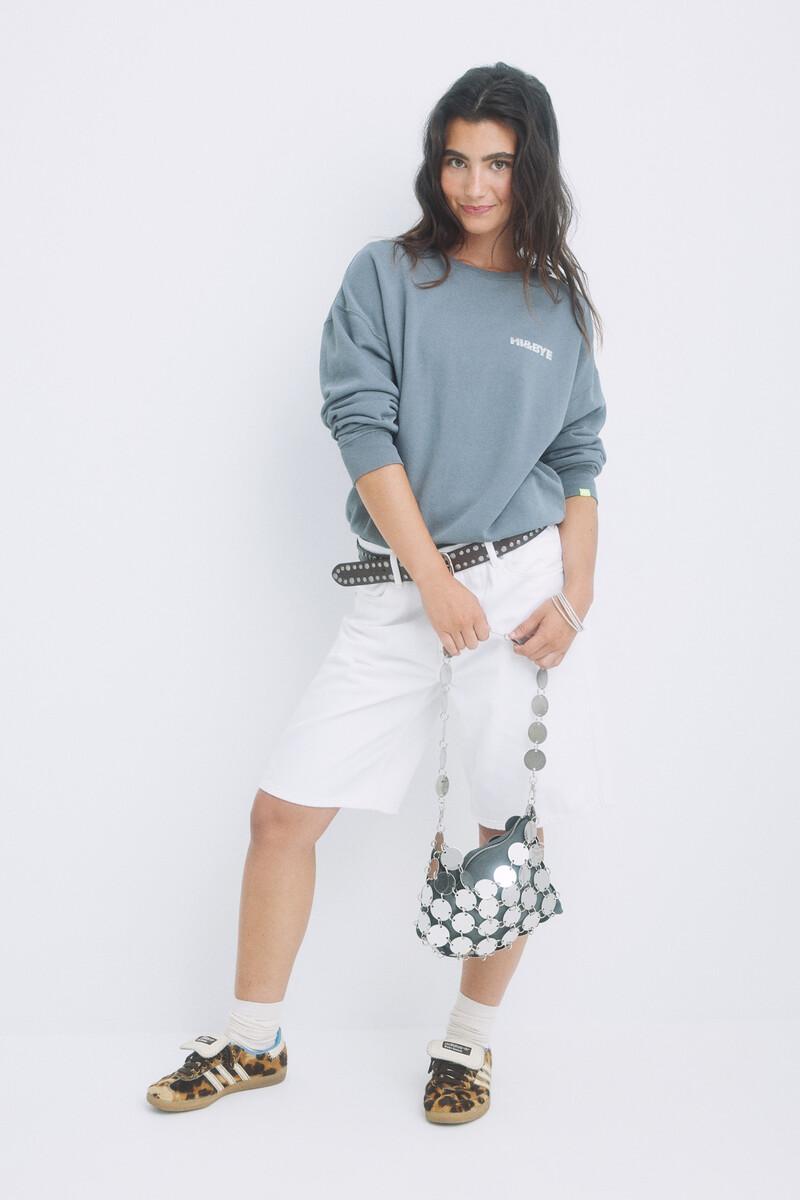 women'secret Sudadera felpa gris logo Libre de impuestos