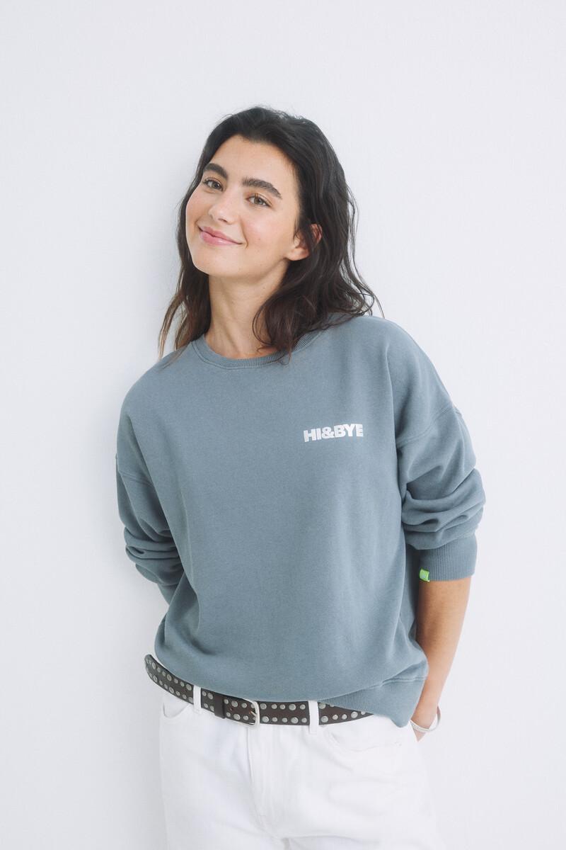 women'secret Sudadera felpa gris logo Libre de impuestos