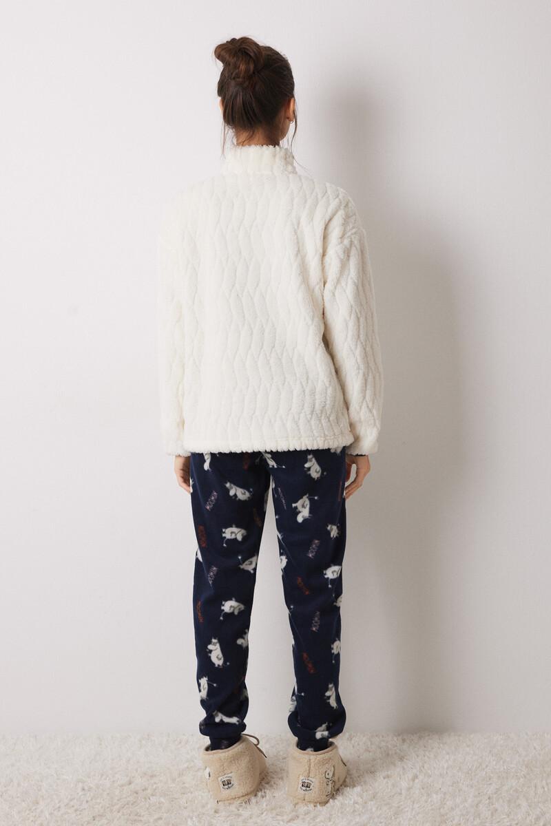 women'secret Pijama largo borreguito polar Moomin Descuento por venta flash