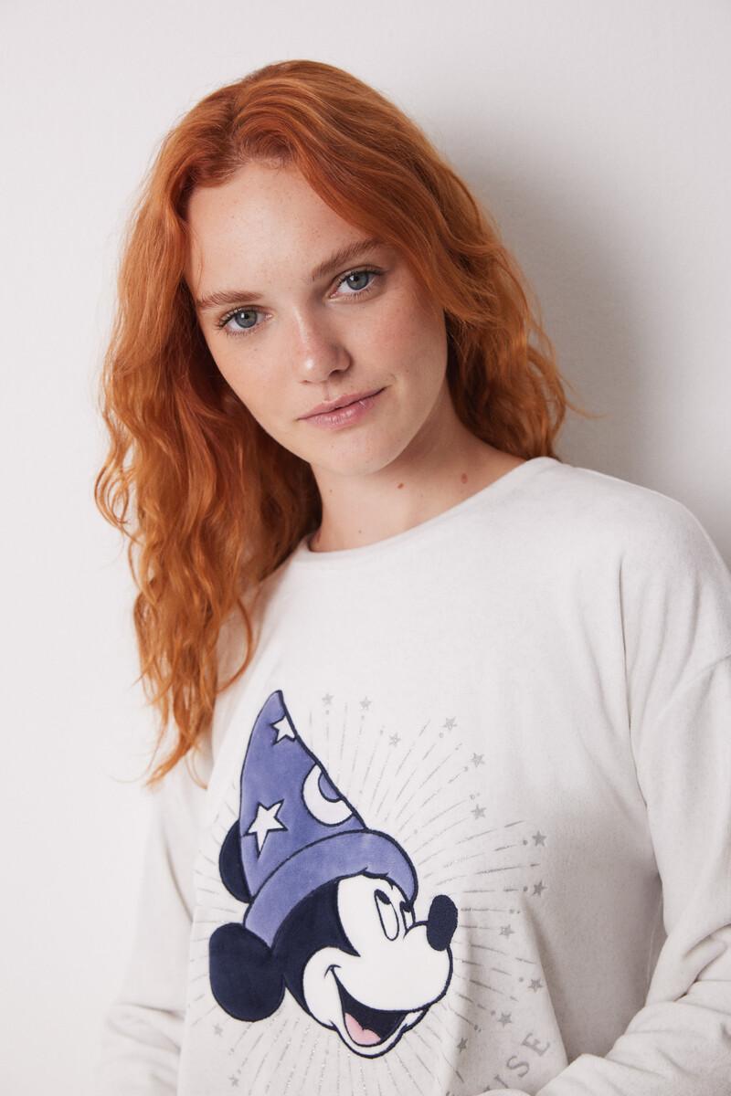 women'secret Camisón corto terciopelo Mickey Grandes ahorros