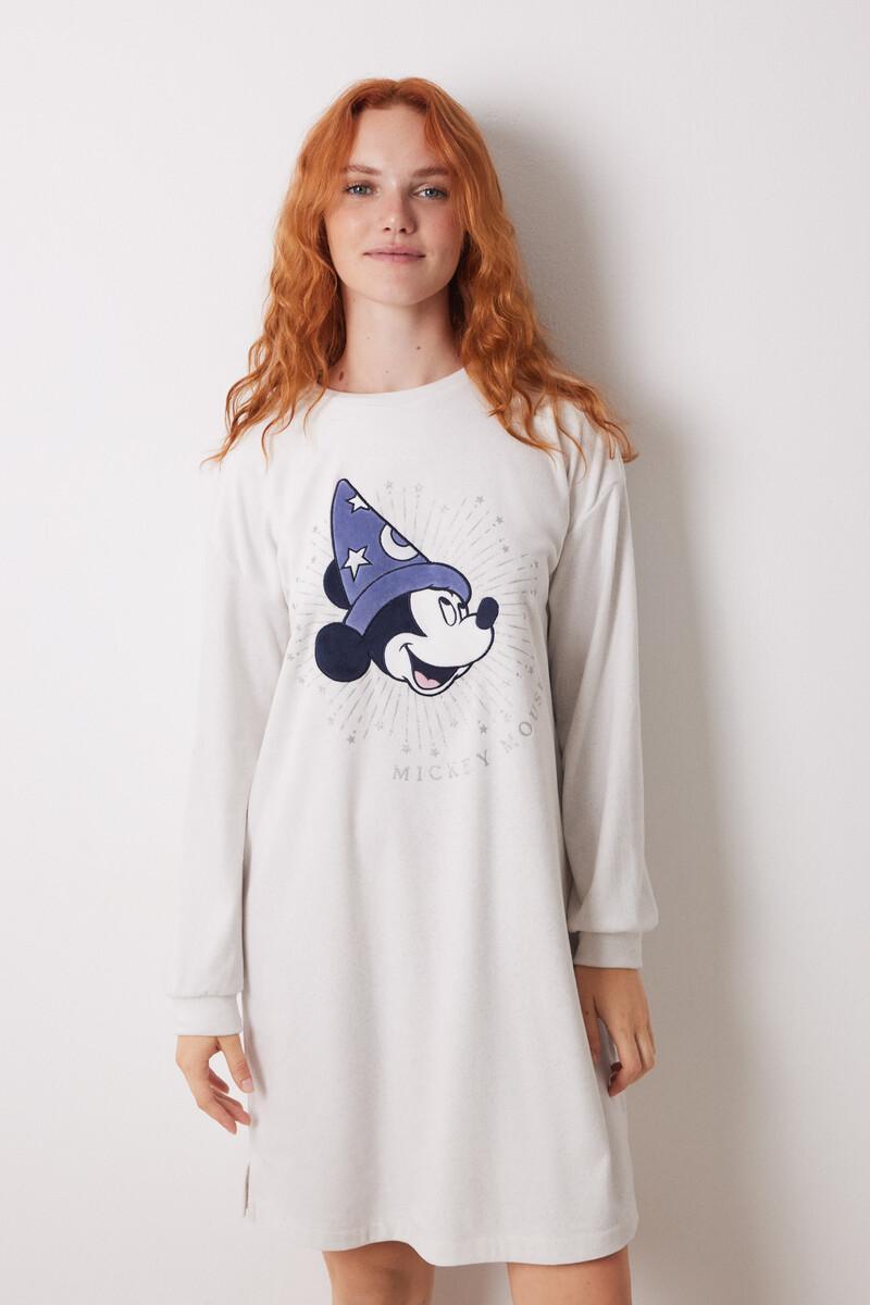 women'secret Camisón corto terciopelo Mickey Grandes ahorros