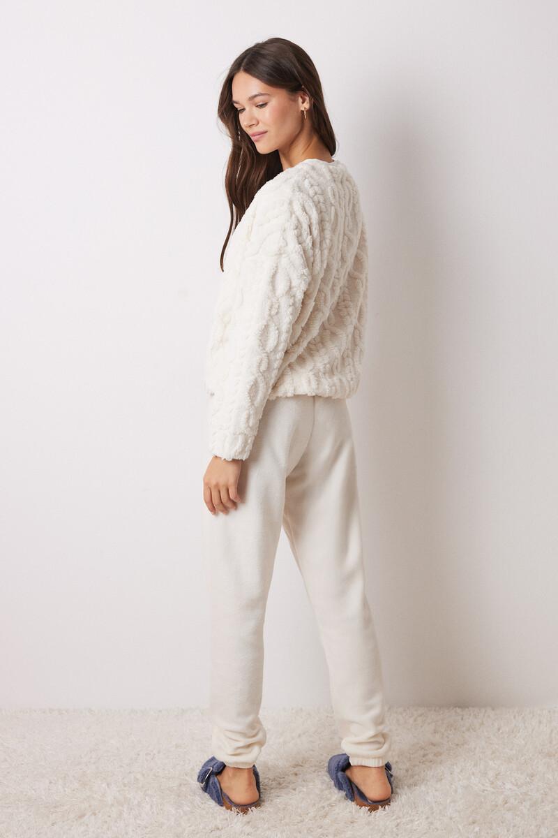 women'secret Pijama largo borreguito y polar suave Oferta especial