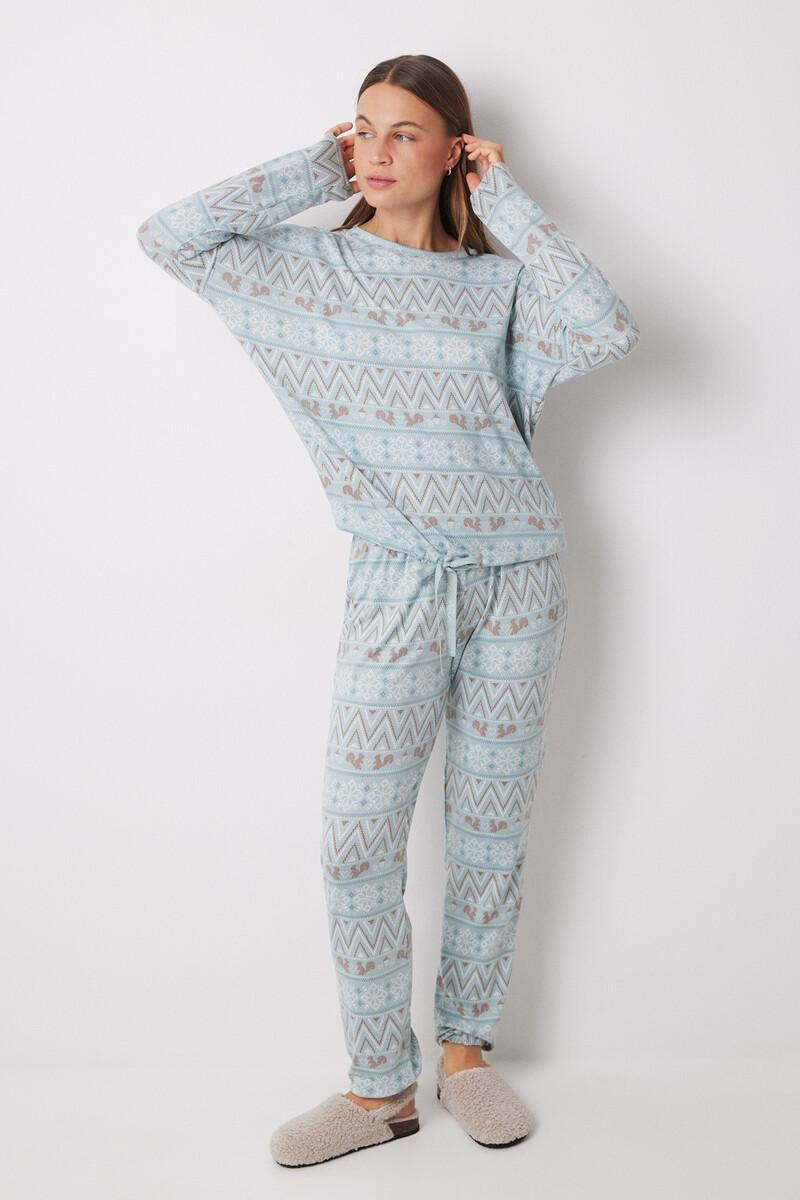 women'secret Pijama largo polar súper soft Últimos 3 días
