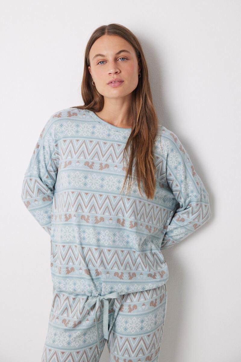 women'secret Pijama largo polar súper soft Últimos 3 días