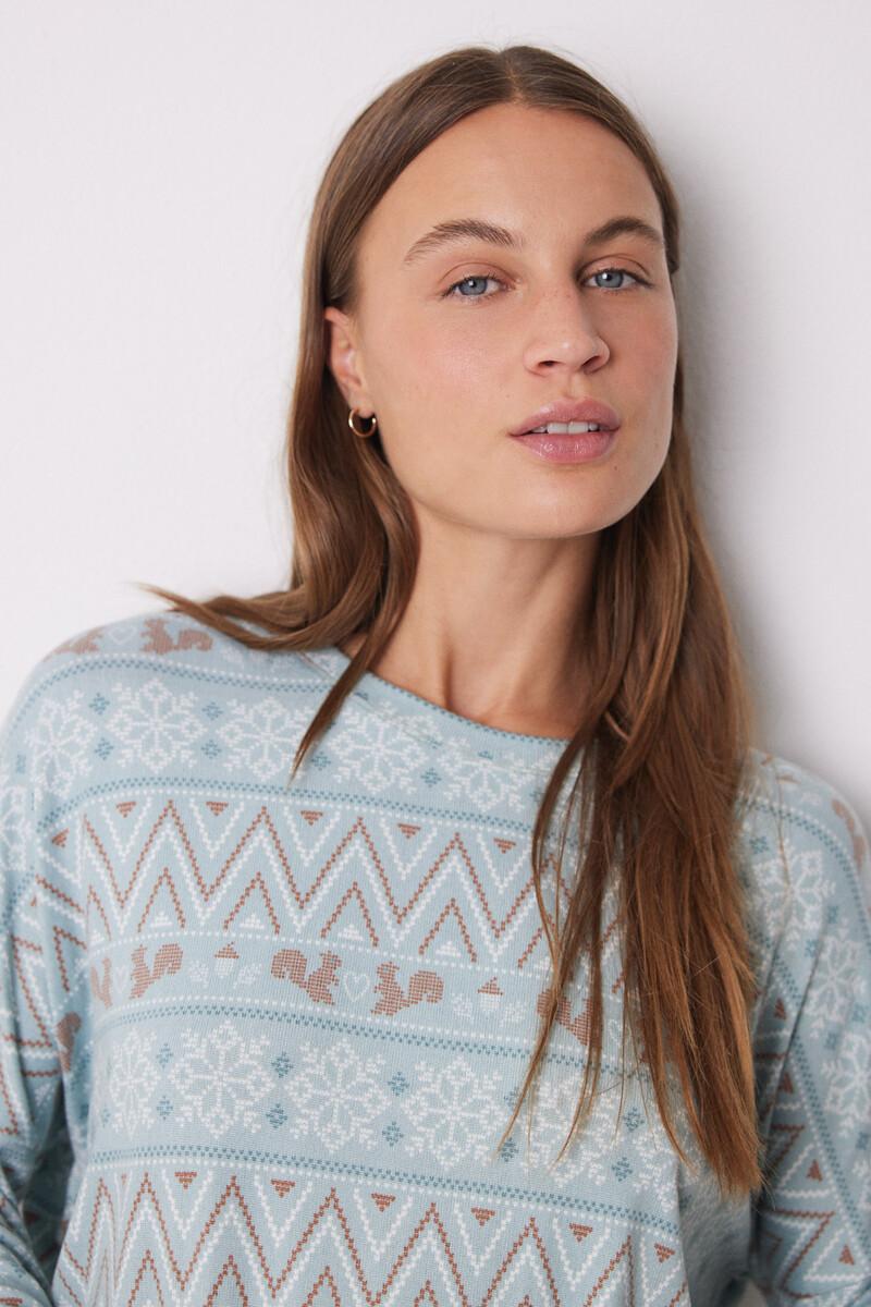 women'secret Pijama largo polar súper soft Últimos 3 días