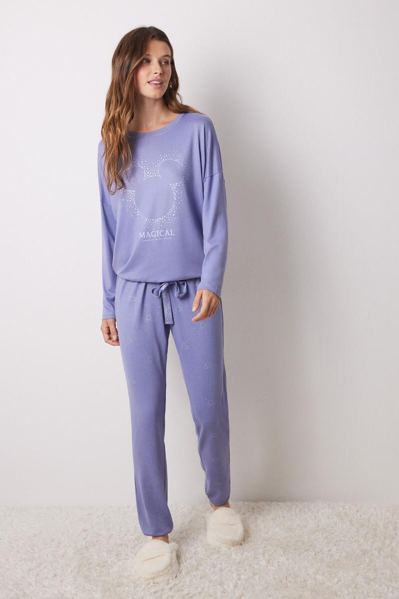 women'secret Pijama largo súper soft Mickey ÚLTIMAS EDICIONES