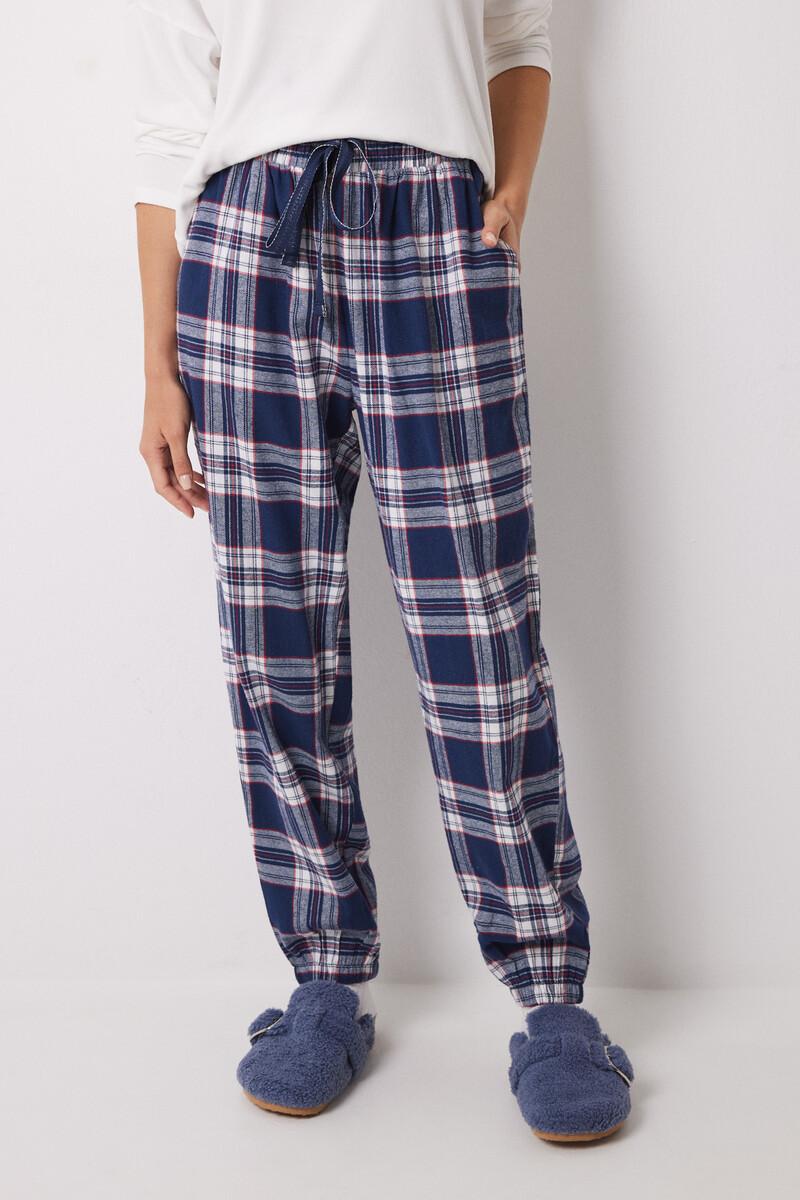 women'secret Pantalón carrot 100% algodón cuadros Grandes descuentos