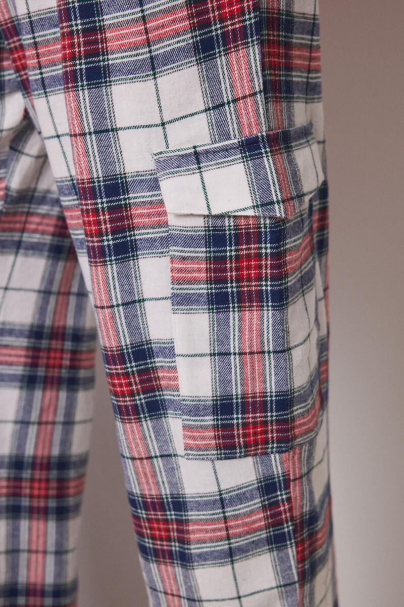 women'secret Pantalón cargo 100% algodón cuadros Ofertas de temporada