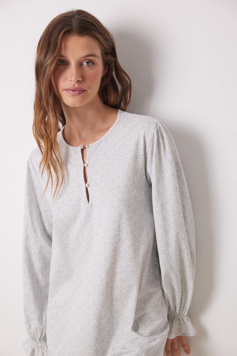 women'secret Camisón corto 100% algodón paisley Ofertas especiales