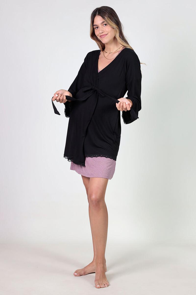 women'secret Bata maternity con encaje a tono