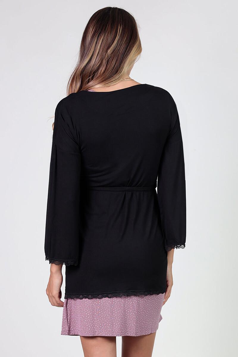 women'secret Bata maternity con encaje a tono 2025
