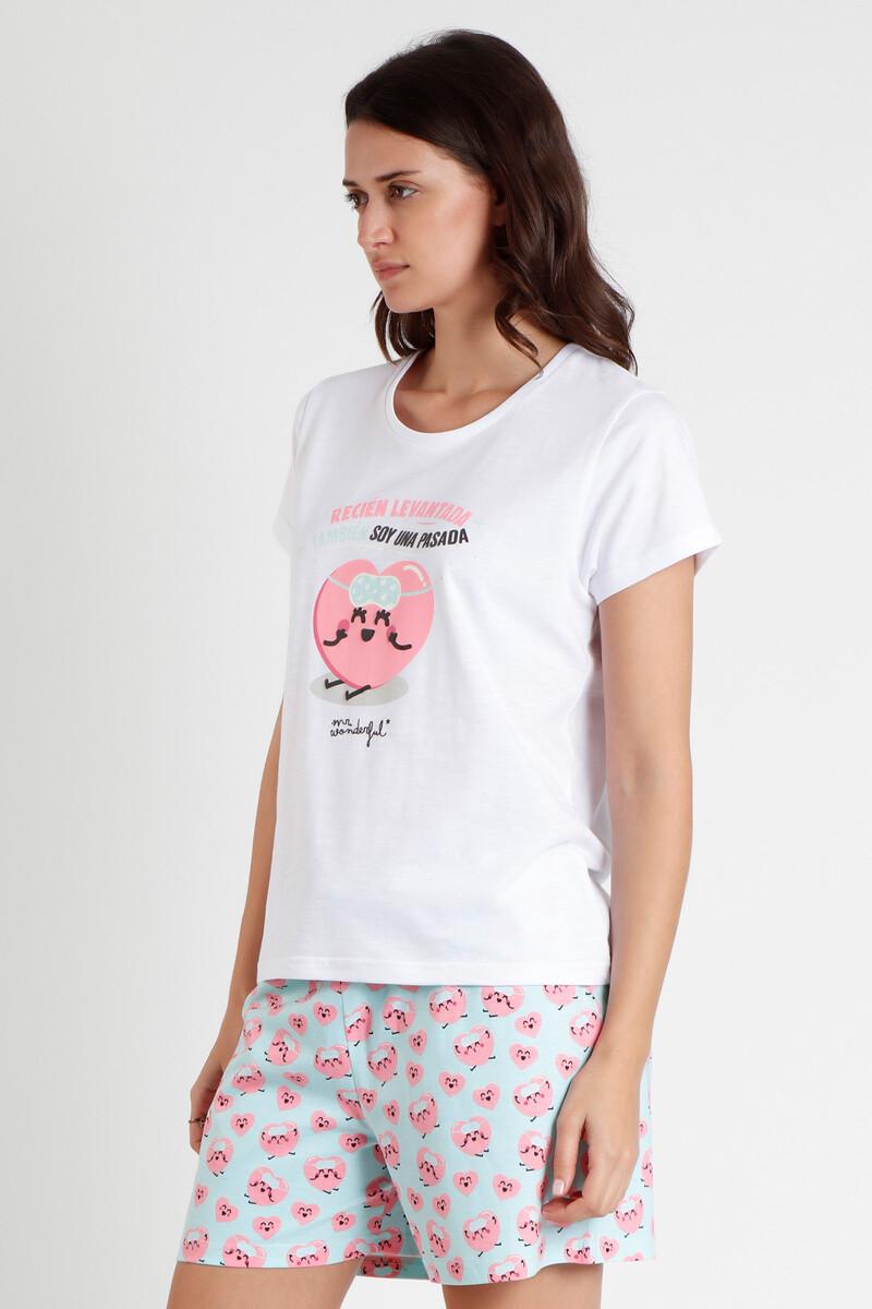 women'secret MR WONDERFUL Pijama Manga Corta Pasada para Mujer Descuento