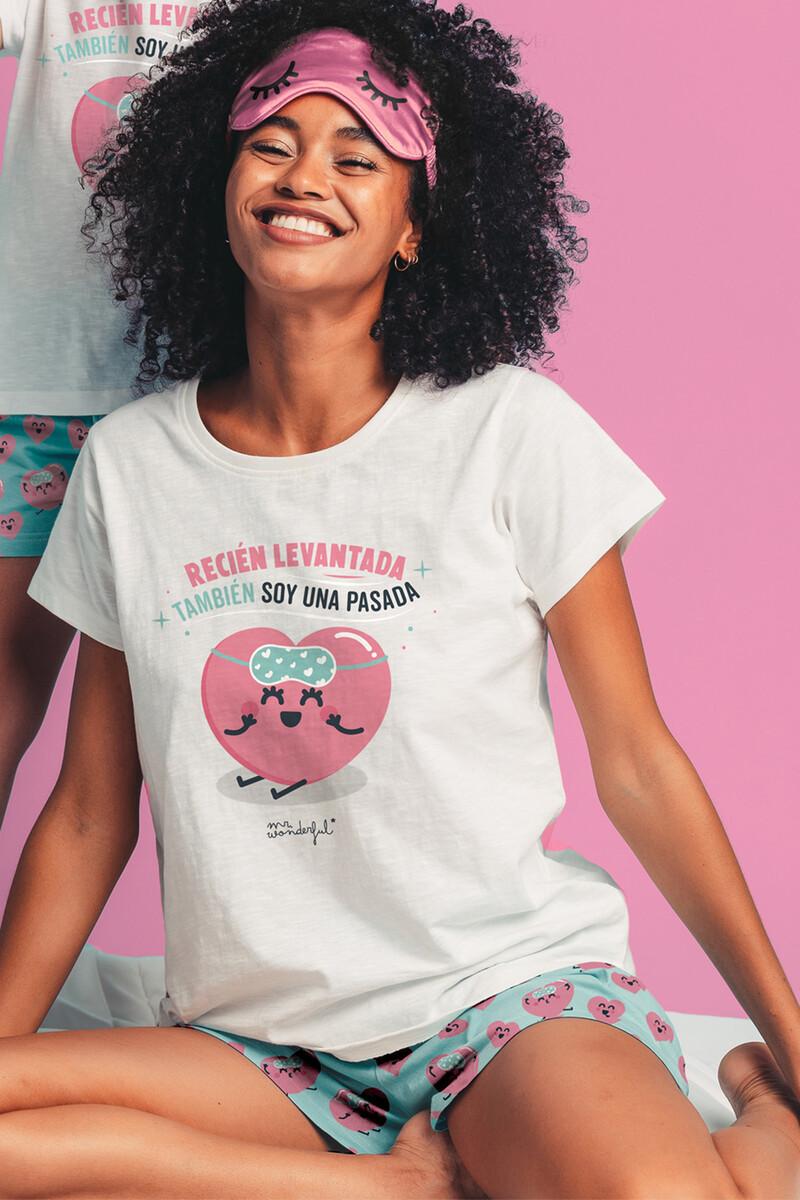 women'secret MR WONDERFUL Pijama Manga Corta Pasada para Mujer Descuento
