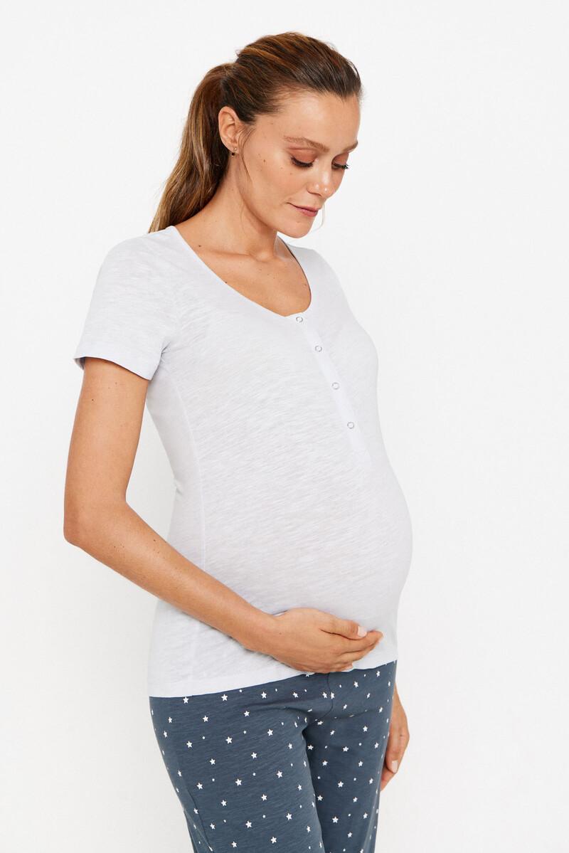 women'secret Pijama largo maternity doble función Tienda de fábrica