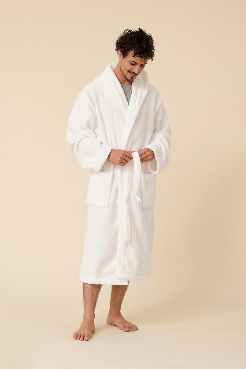 women'secret Albornoz rizo algodón capucha unisex En oferta