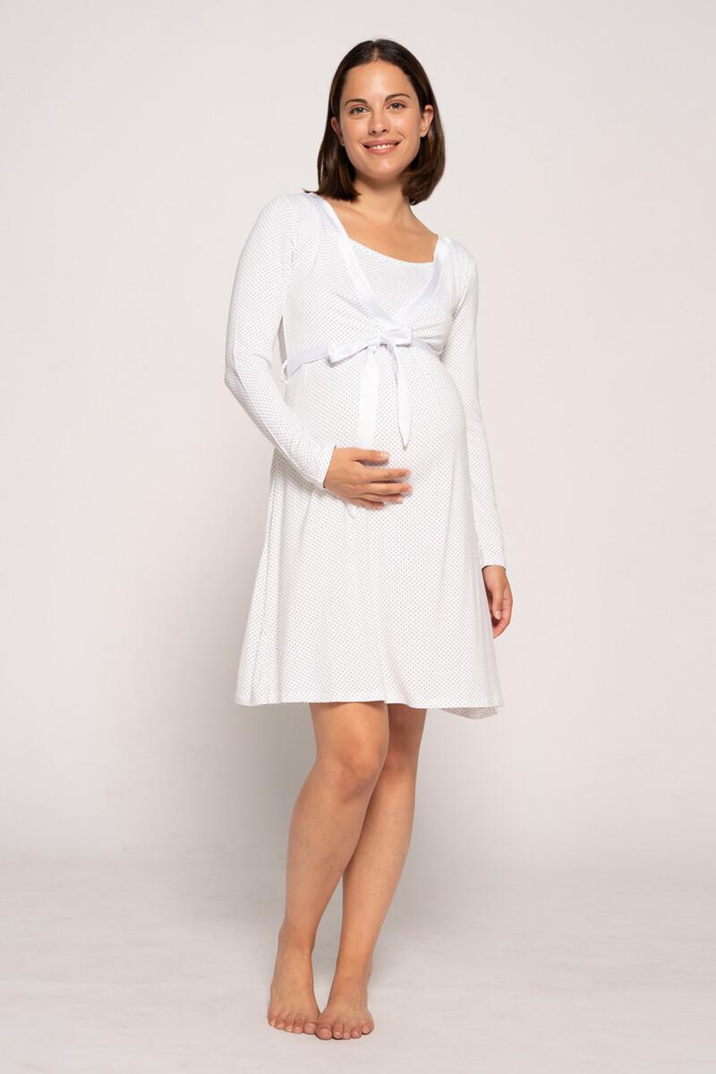 women'secret Camisón Lactancia Con Estampado De Corbatero