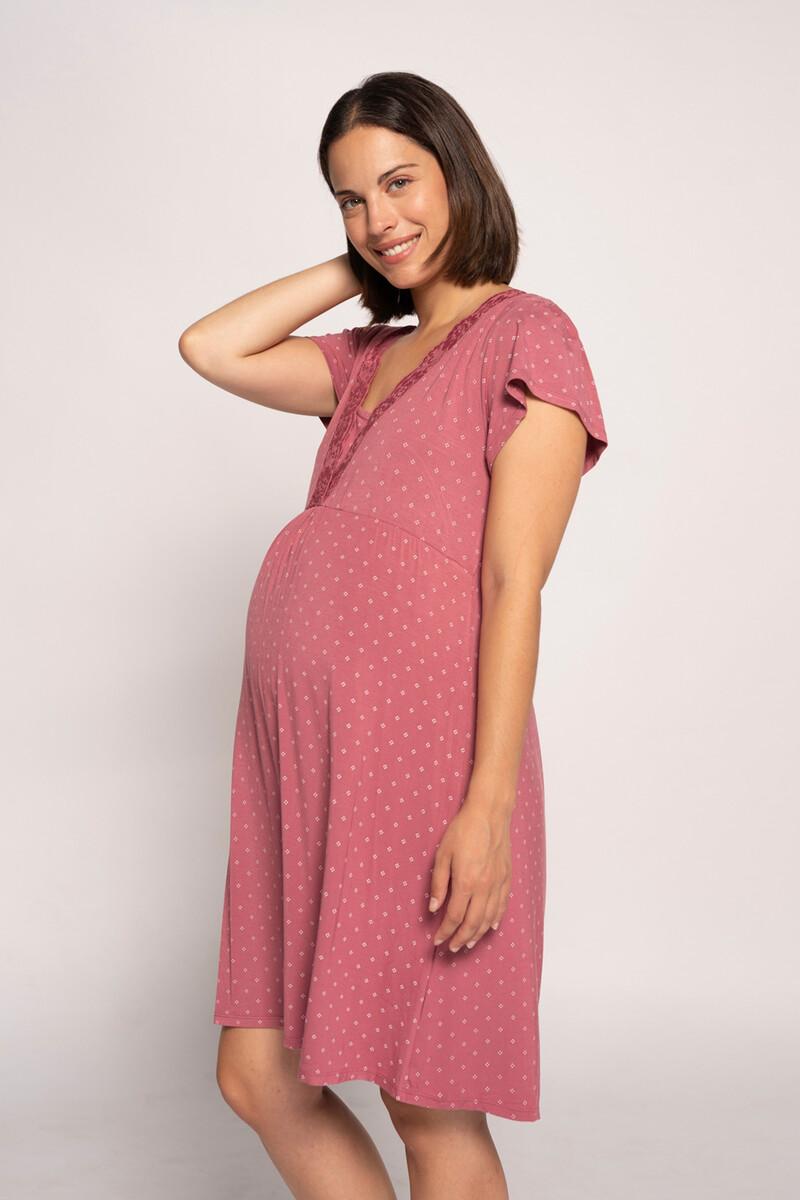 women'secret Camisón Lactancia Con Print Corbatero Liquidación
