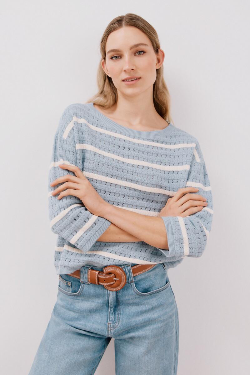 women'secret Jersey rayas bicolor Solo queda un día