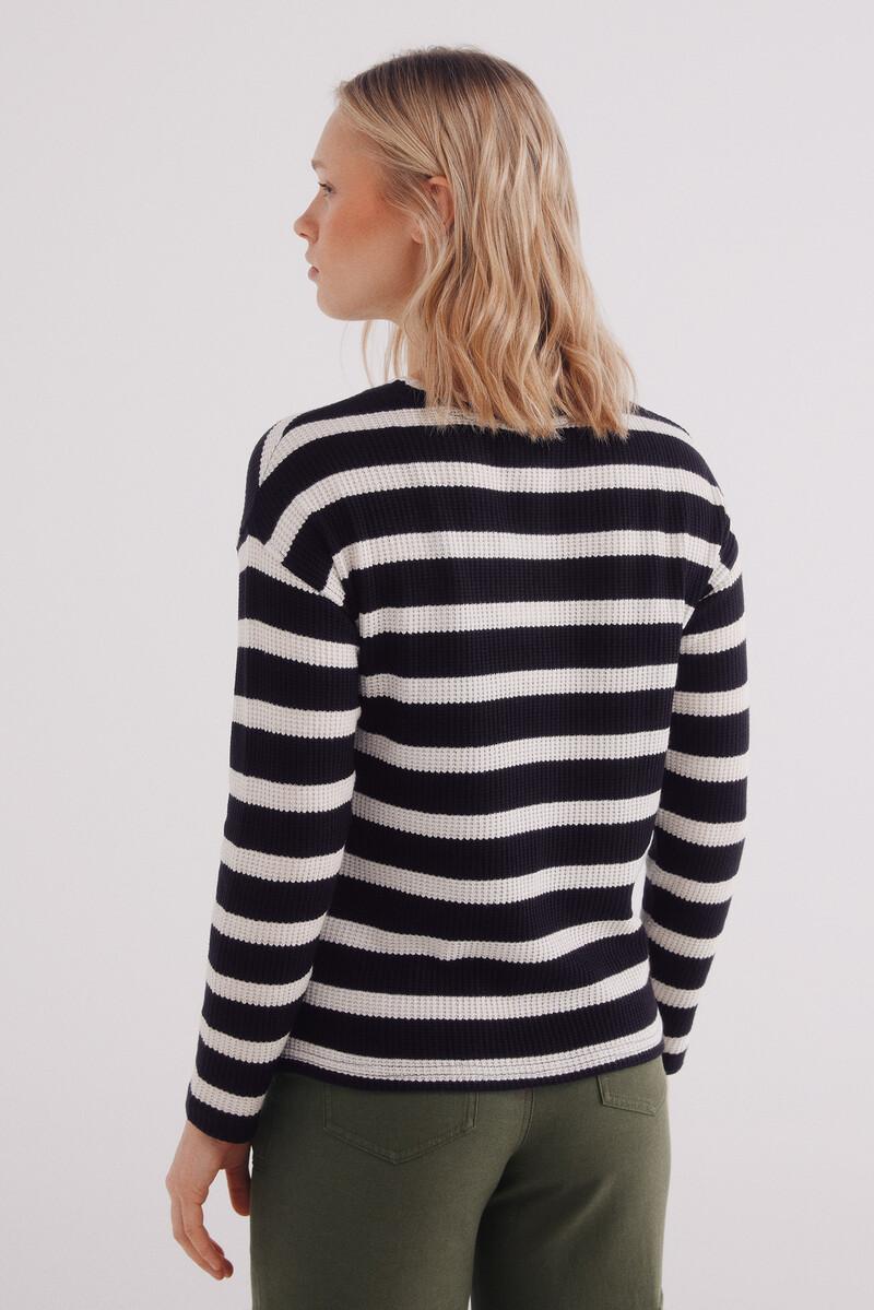 women'secret Camiseta estructura rayas Grandes descuentos