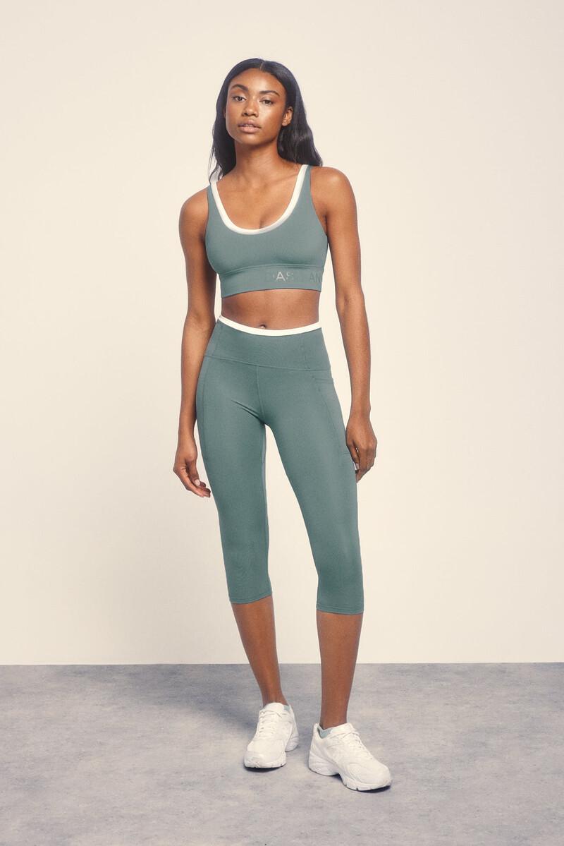 women'secret Sujetador deportivo 4D Stretch verde Rebajas de fábrica