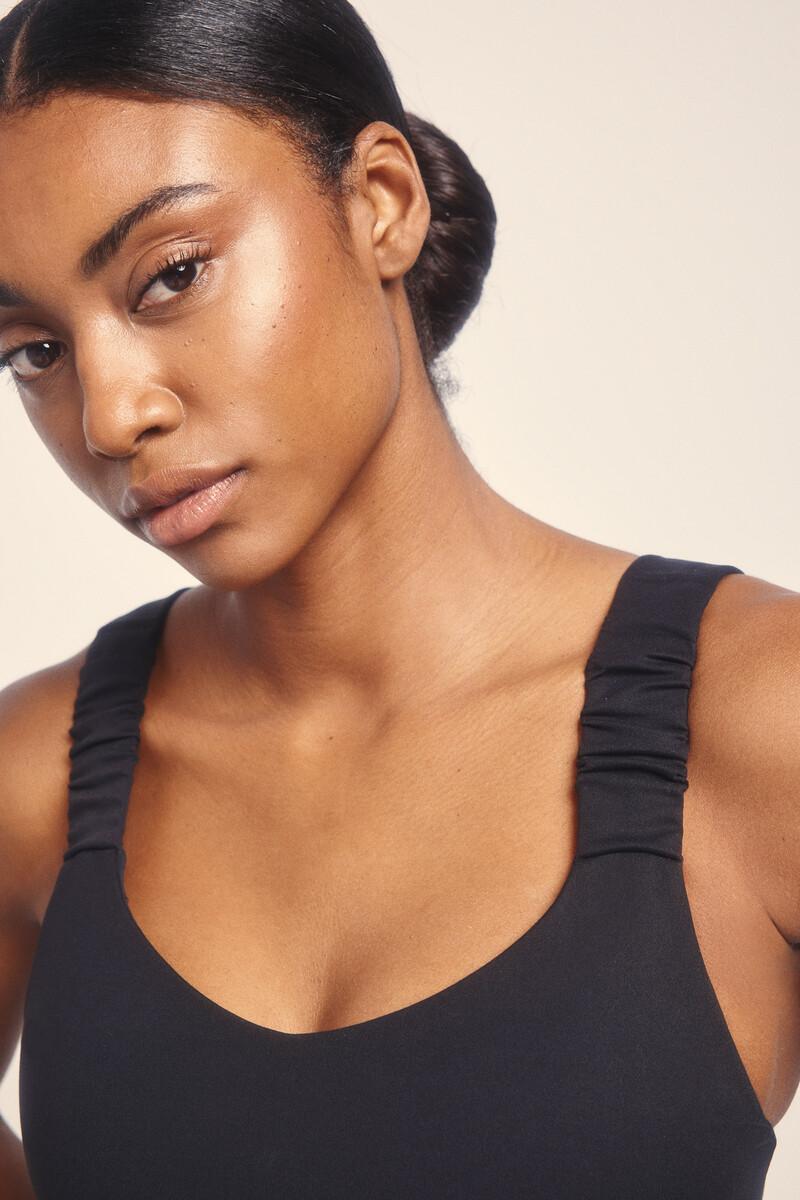 women'secret Sujetador deportivo SOFT MOVE negro Ofertas de temporada