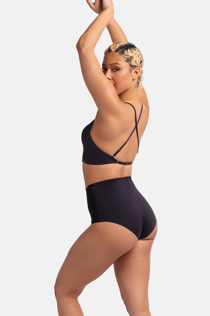 women'secret Sujetador con relleno negro ÚLTIMAS EDICIONES