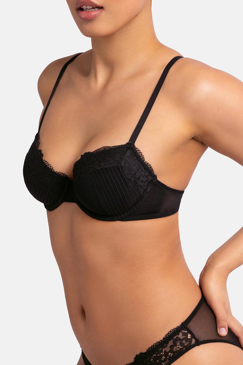 women'secret Pack 2 sujetadores encaje negro y rosa Rebajas online