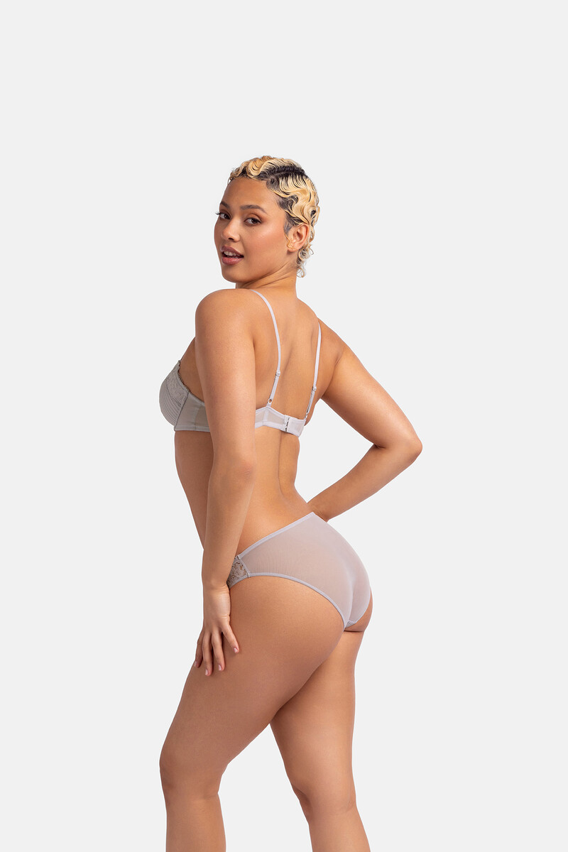 women'secret Pack 2 sujetadores encajegris y negro Oferta especial
