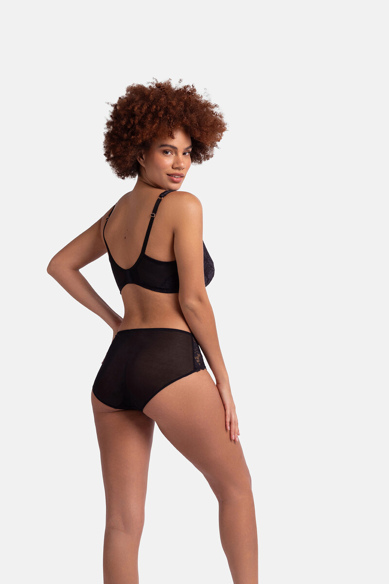 women'secret Sujetador con aro sin relleno encaje negro Outlet