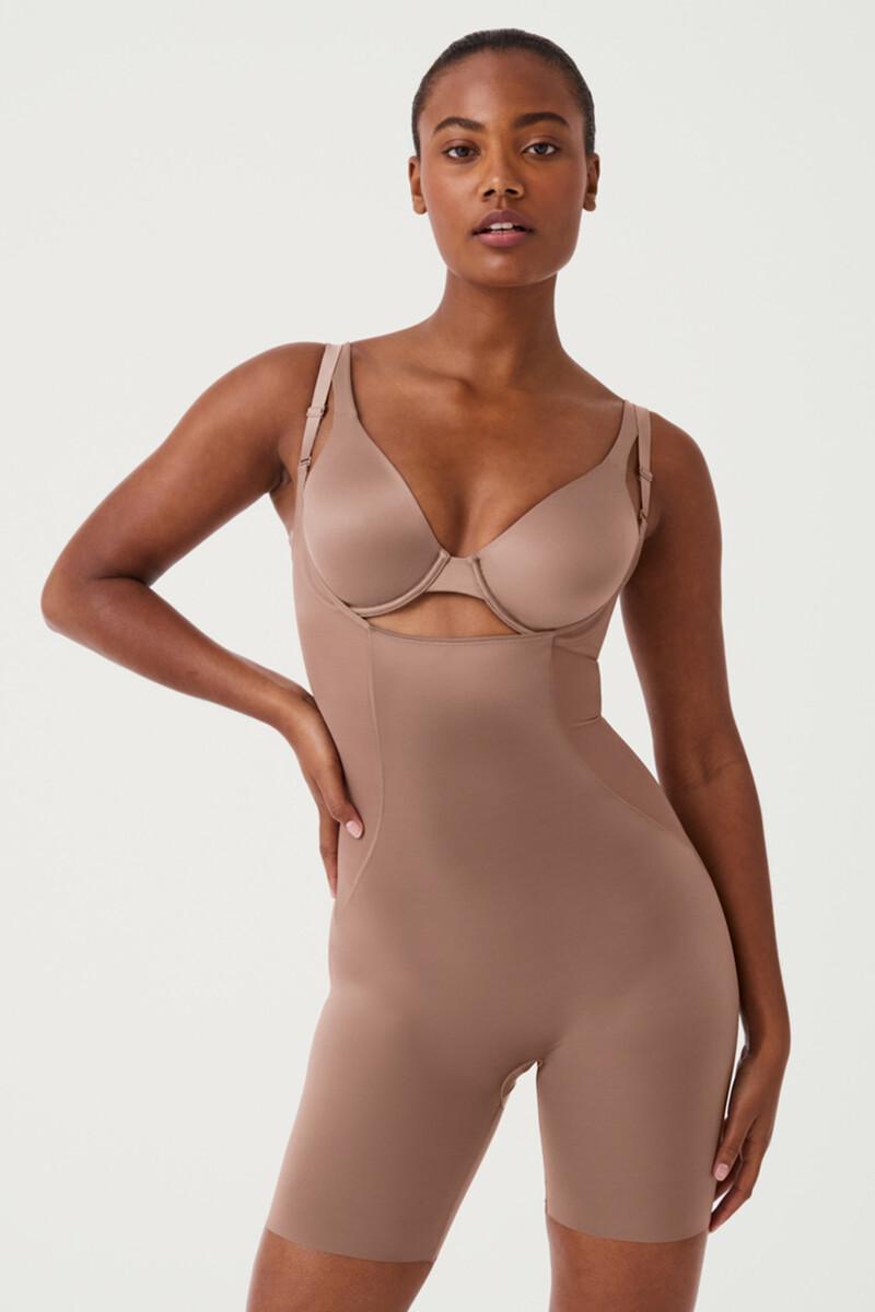 women'secret Body pantalón por debajo del pecho tul y satén Shaping satin
