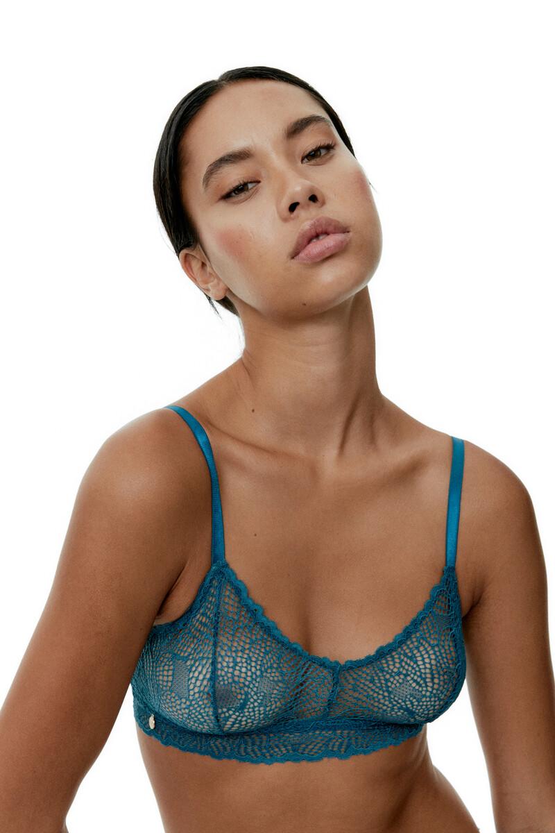 women'secret Bralette Triangular Riley - Legion Blue Tienda
