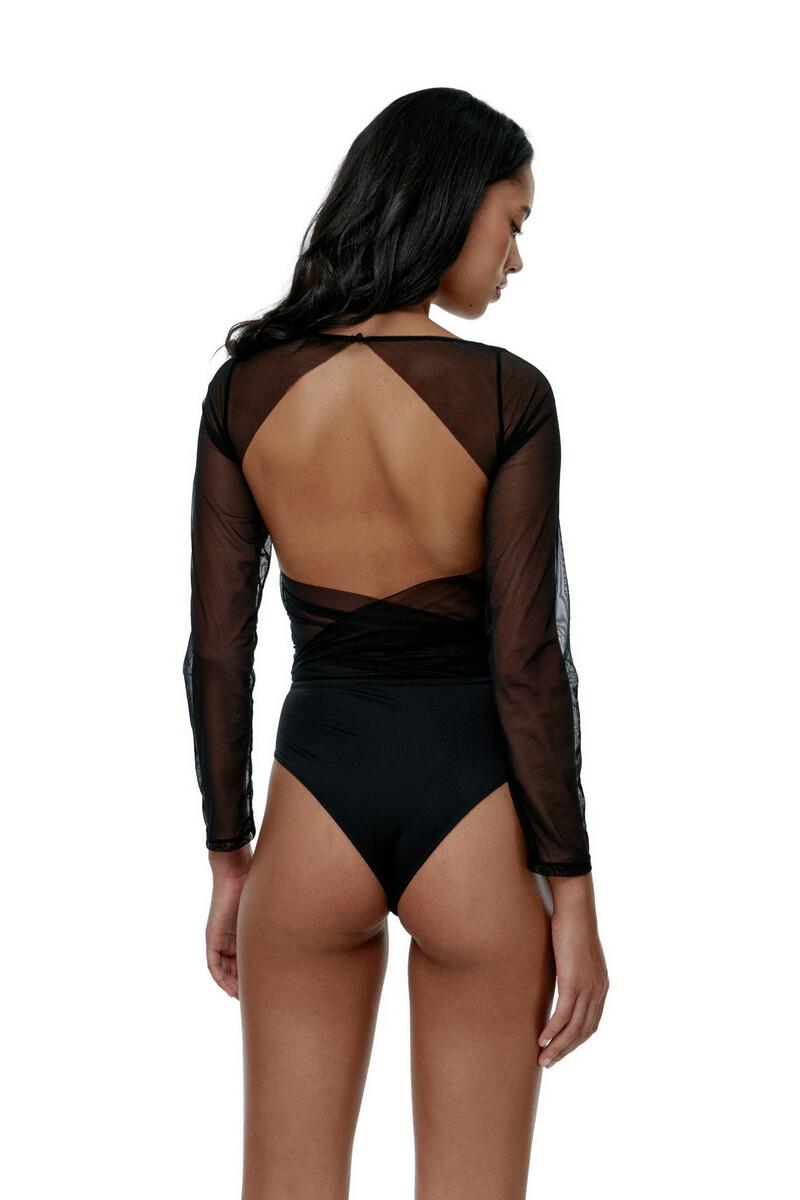 women'secret Body Long sleeve Diana - Black Envío internacional gratuito