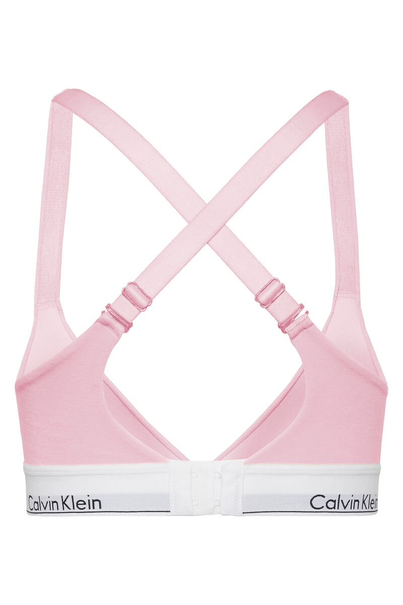 women'secret Sujetador con relleno logo Calvin Klein rosa Ventas relámpago