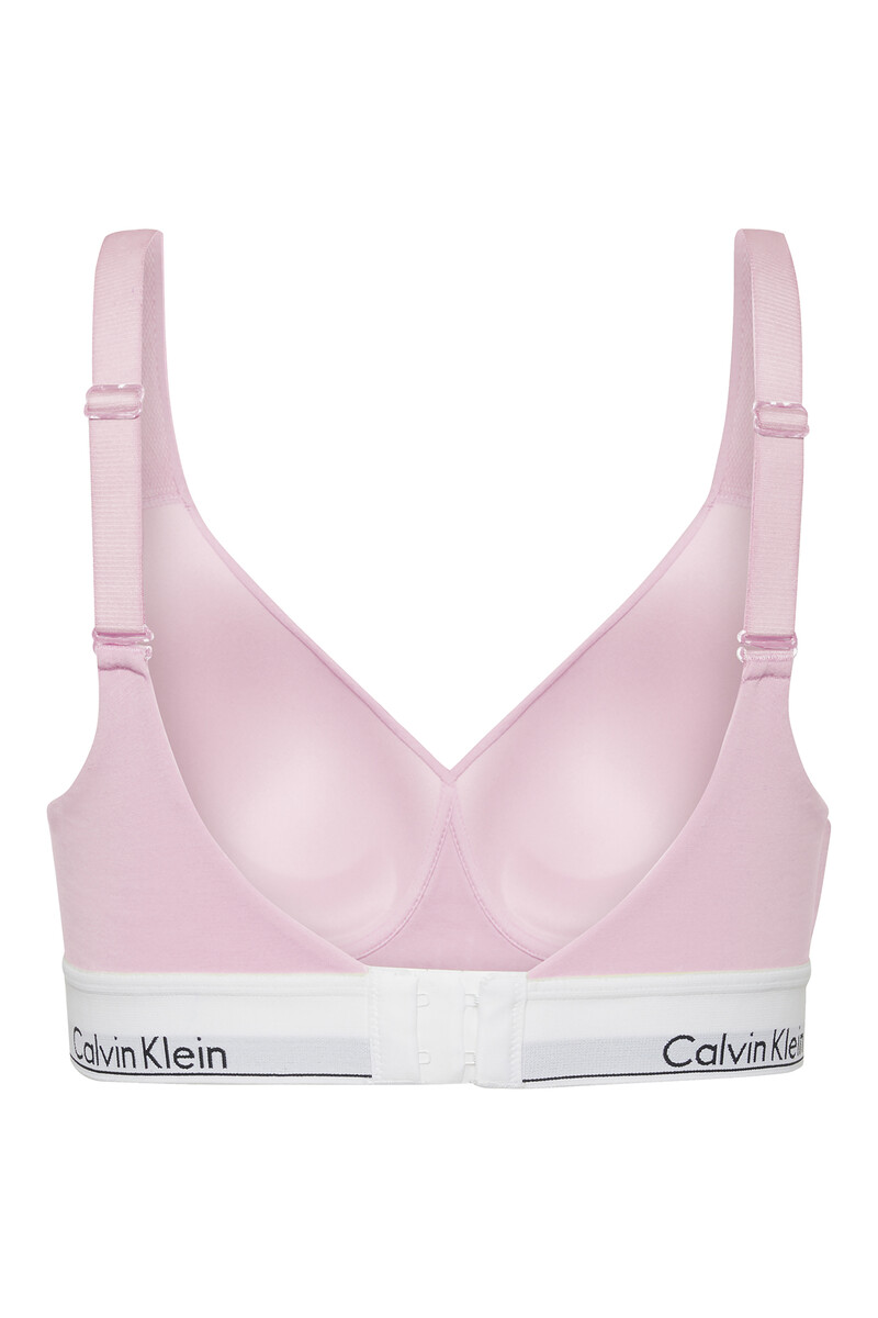 women'secret Sujetador con relleno logo Calvin Klein rosa Ventas relámpago