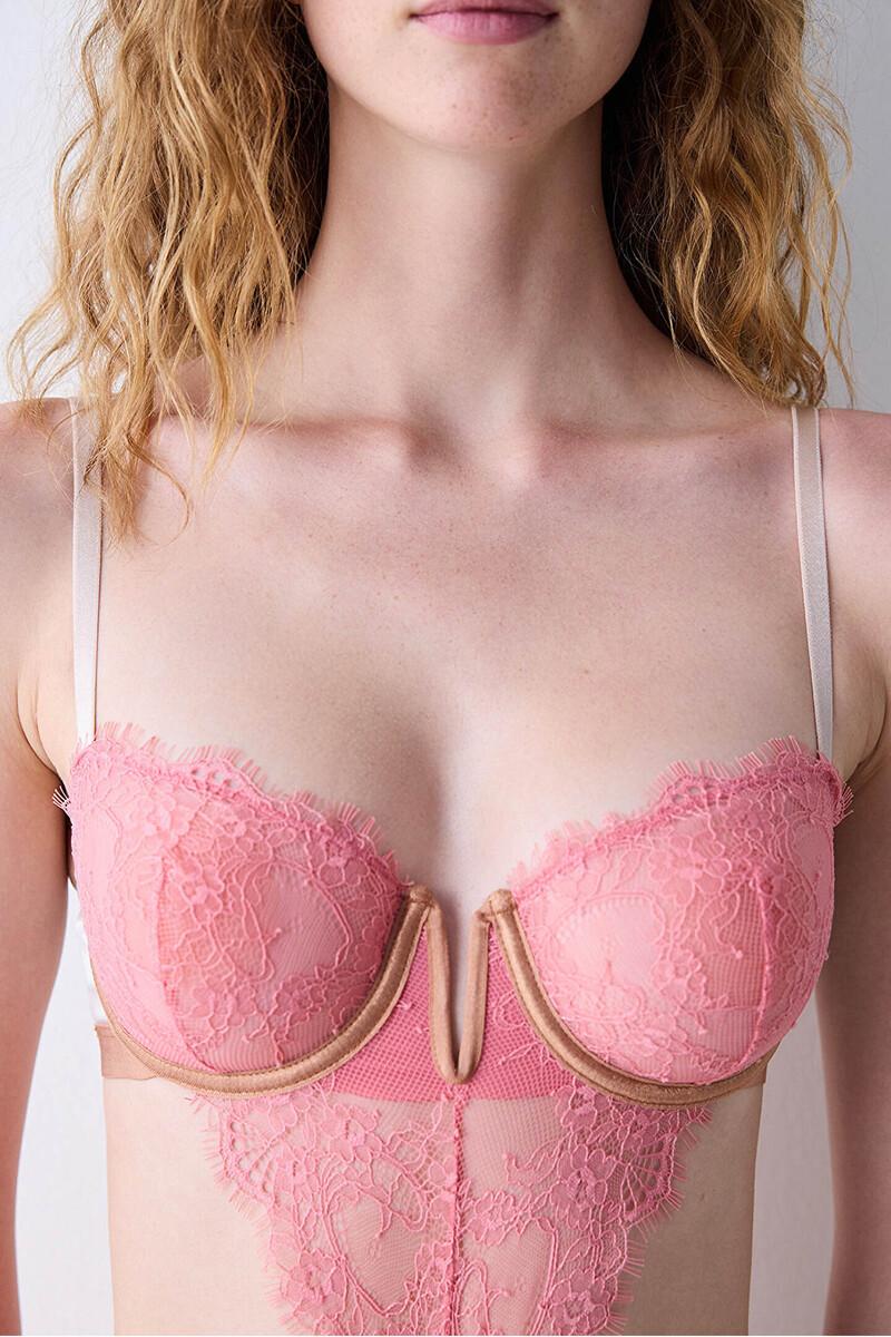 women'secret Body lencero encaje Mejor oferta