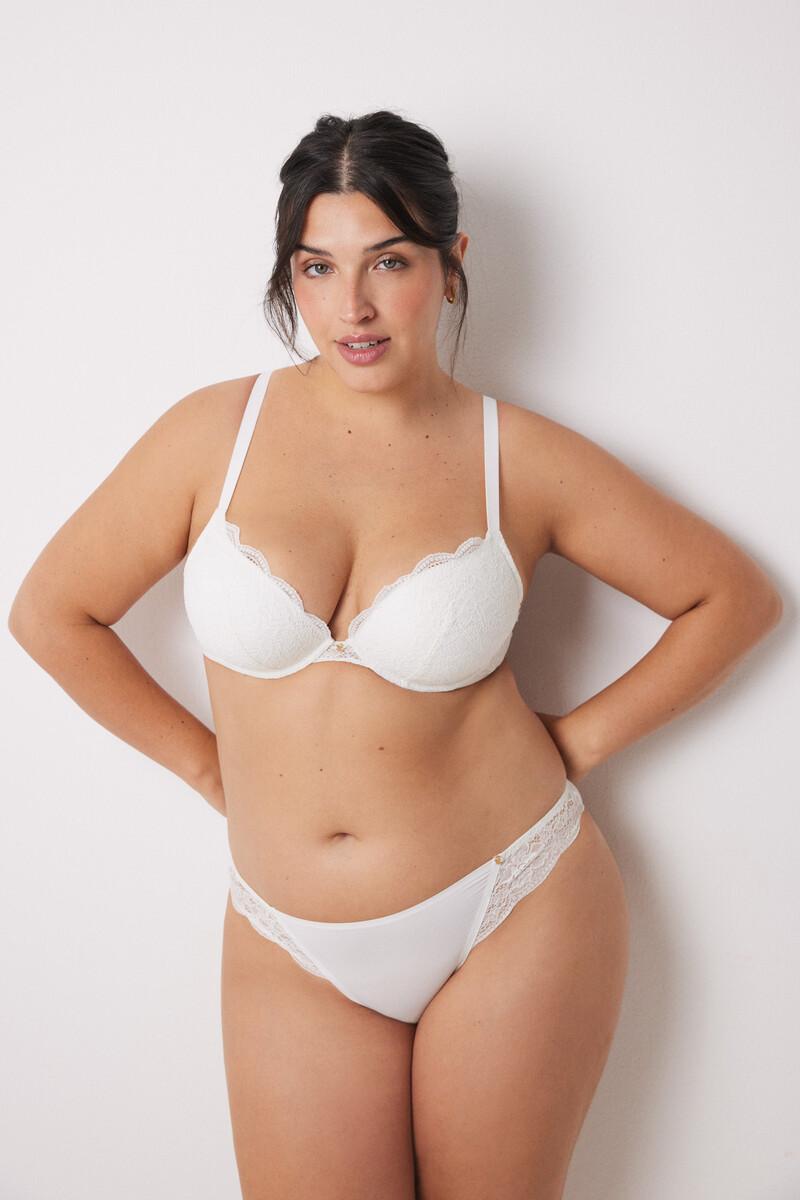 women'secret GORGEOUS Sujetador efecto push up blanco Outlet online