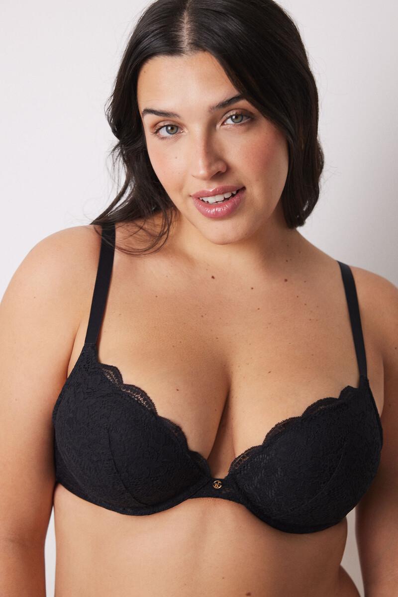 women'secret GORGEOUS Sujetador efecto push up negro Rebajas baratas