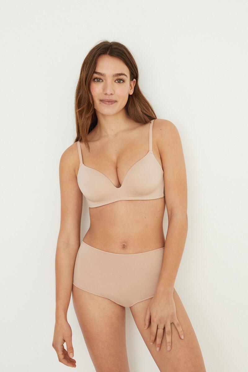 women'secret UNIQUE Sujetador triangular push up microfibra Descuento