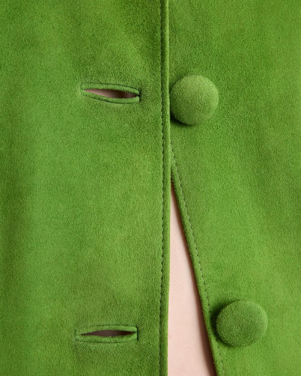 Prada Chaqueta de ante Devoluciones gratuitas