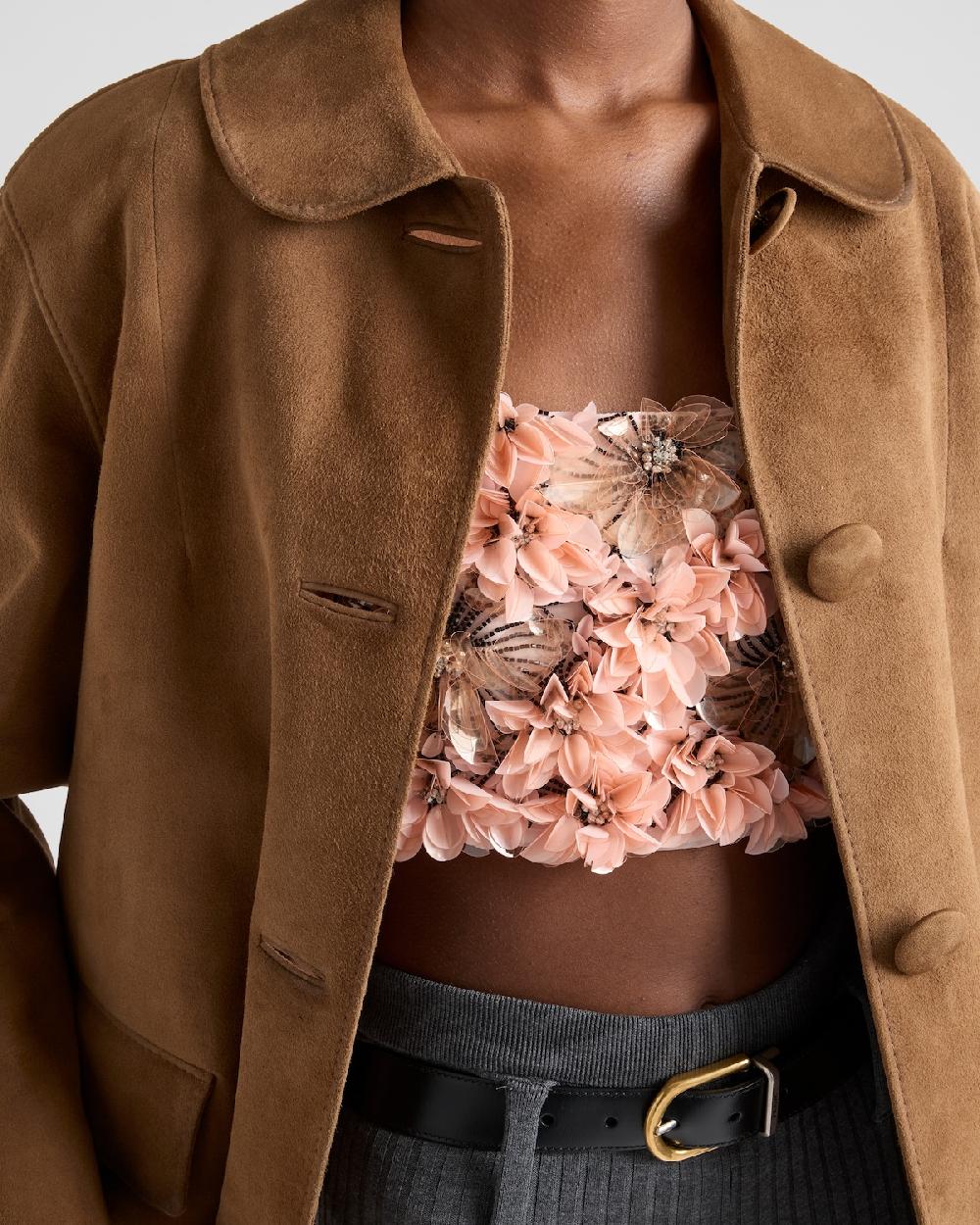 Prada Chaqueta de ante 2025